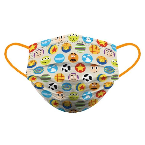 Cubrebocas Infantil Pixar